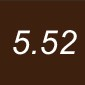 5.52 LIGHT CHOCOLATE MAHOGANY BROWN