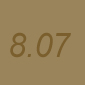 8.07 LIGHT MAT BLONDE