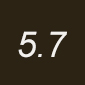 5.7 LIGHT BROWN BROWN 